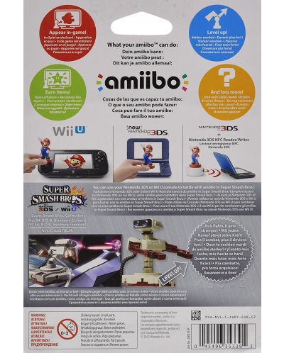 Nintendo Amiibo фигура - R.O.B. Famicom Colors [Super Smash] - 4